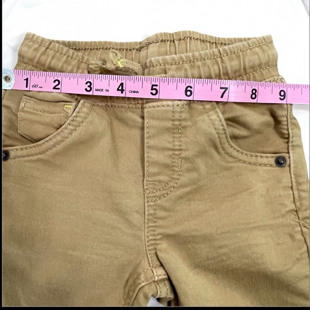 Cat and Jack baby jeans in Tan - Picture 3 of 6